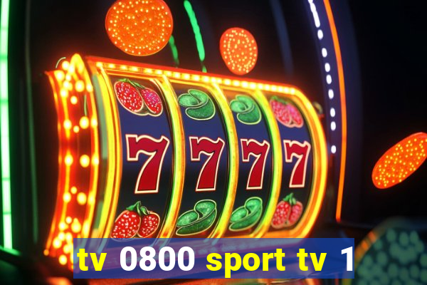 tv 0800 sport tv 1